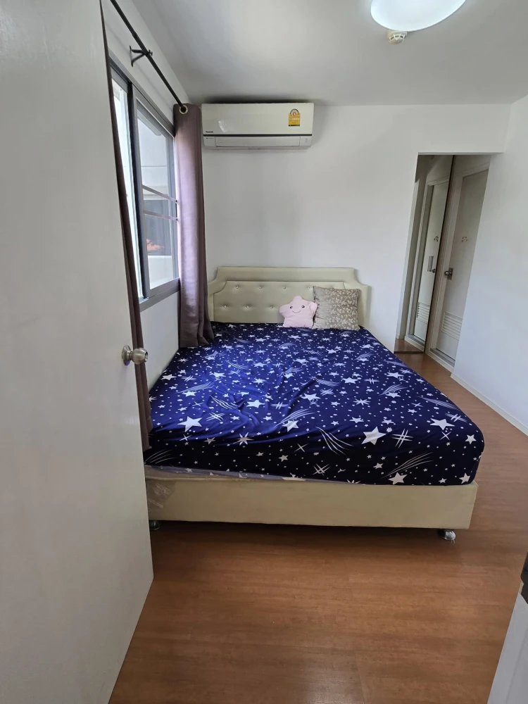For rent: Lumpini Mixx Thepharak-Srinakarin, 2 bedrooms, 2nd floor, fully furnished, nice to live in, reserve now, urgently.