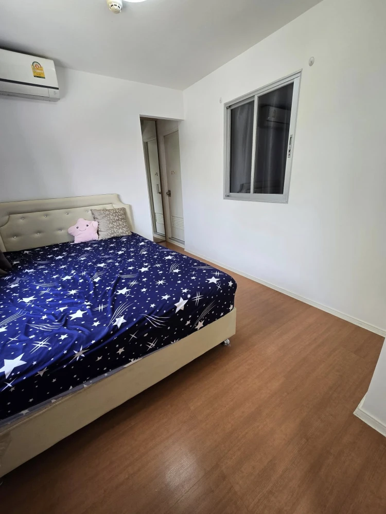 For rent: Lumpini Mixx Thepharak-Srinakarin, 2 bedrooms, 2nd floor, fully furnished, nice to live in, reserve now, urgently.