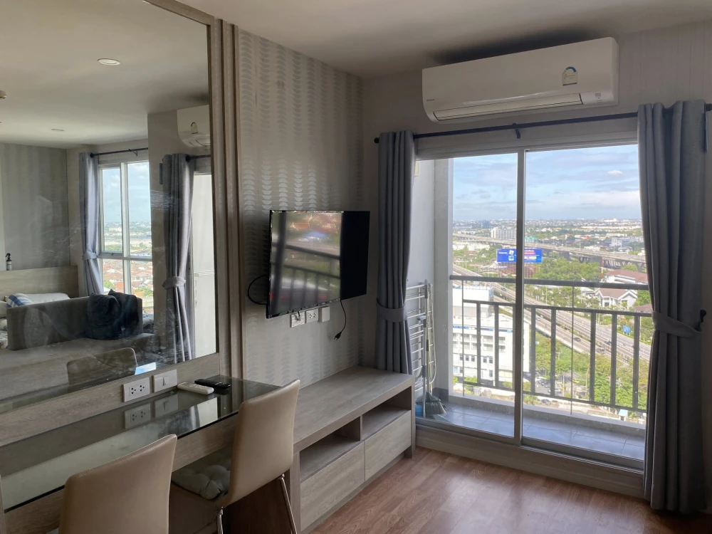 For rent: Lumpini Park Boromratchonnanee-Sirindhorn, ready to move in, fully furnished, high floor, affordable price. Reserve now before it's too late