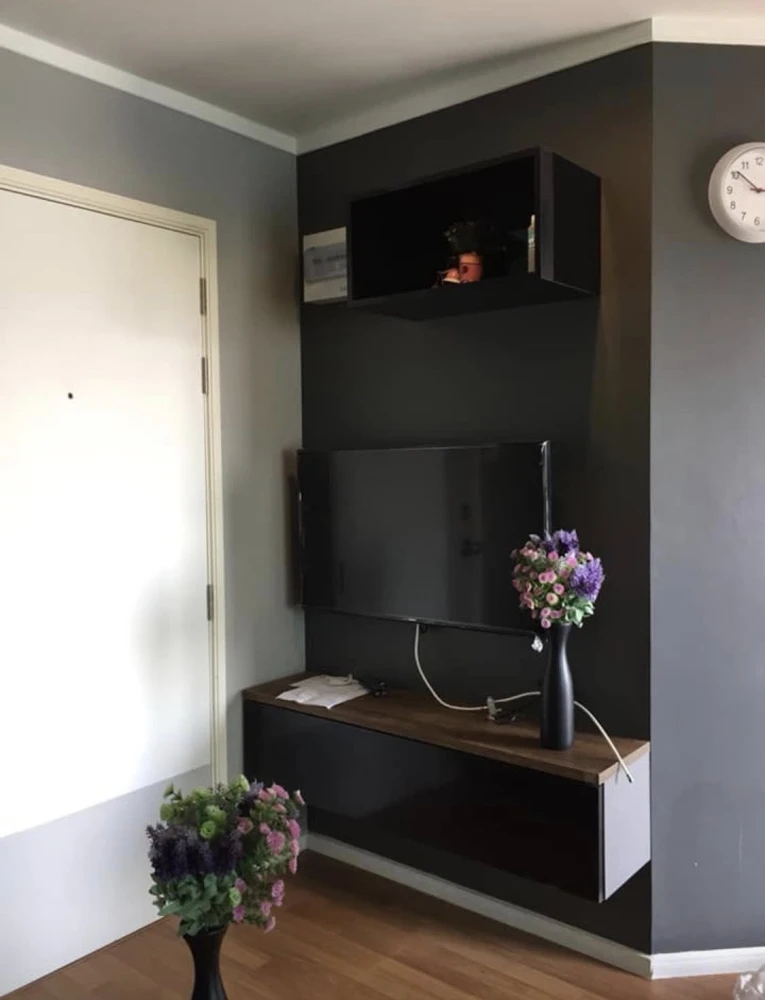 For rent: Lumpini Park Rama 9–Ratchada, high floor unit, fully furnished, ready to move in. Book now, don't miss out!!!
