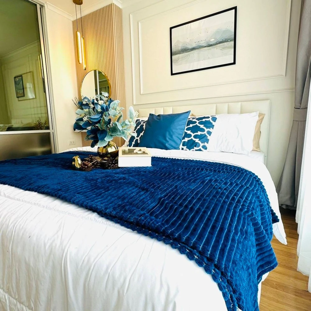 For rent: Lumpini Park Riverside - Rama 3, 32nd floor, beautiful room, fully furnished, ready to move in, reserve now, hurry!