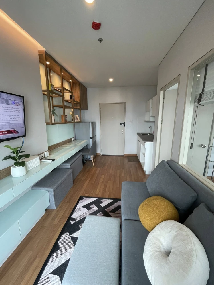 For rent: Lumpini Park Vibhavadi-Chatuchak, a lovely room, stylishly decorated, beautiful city view, no blocking, reserve now!