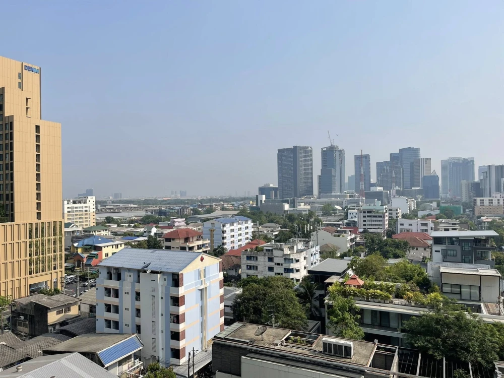 For rent: Lumpini Park Vibhavadi-Chatuchak, a lovely room, stylishly decorated, beautiful city view, no blocking, reserve now!