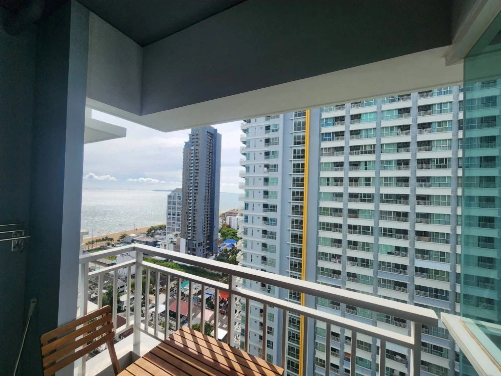 For rent Lumpini Parkbeach Jomtien, 23rd floor, nice room, comes with complete decoration, reserve now.