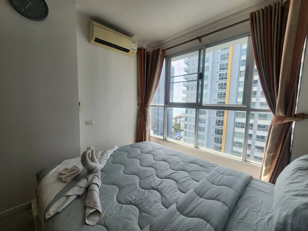 For rent Lumpini Parkbeach Jomtien, 23rd floor, nice room, comes with complete decoration, reserve now.