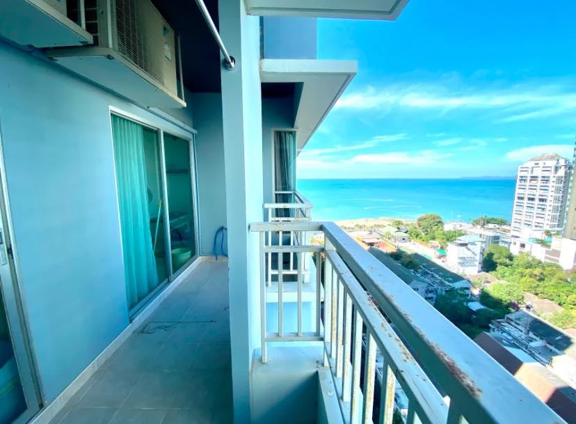 For rent: Lumpini Parkbeach Jomtien, spacious room with plenty of usable space, complete amenities, beautiful view, don't miss it!