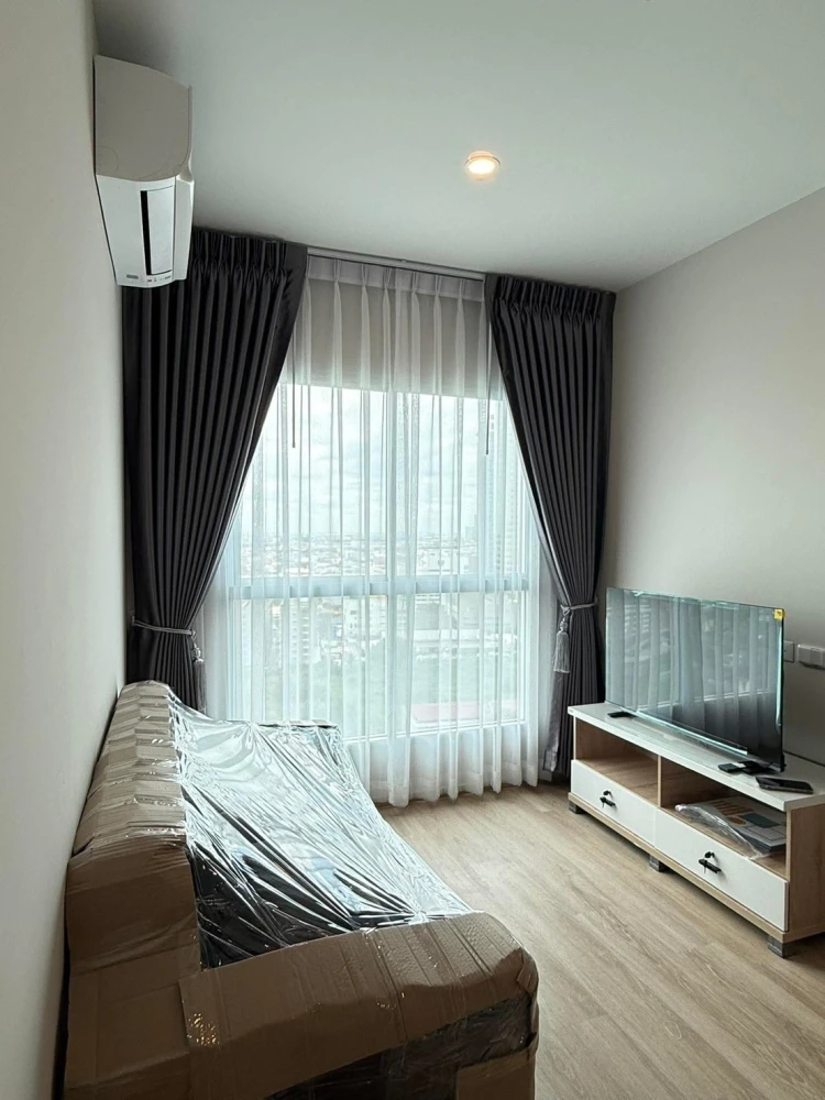 For rent: Lumpini Place Chaengwatthana-Pakkret Station, 19th floor, fully furnished room. Interested? Reserve now! Urgent!