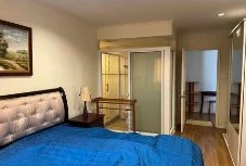 For rent: Lumpini Place Phahol-Sapankhwai, spacious room, lots of usable space, comes with a large sofa, comfortable to sit on, book now.
