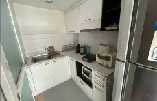 For rent: Lumpini Place Phahol-Sapankhwai, spacious room, lots of usable space, comes with a large sofa, comfortable to sit on, book now.
