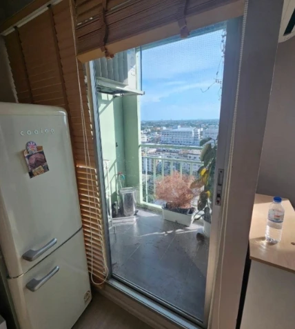For rent: Lumpini Place Pinklao, 16th floor, high floor, fully furnished. Book now, don't wait!