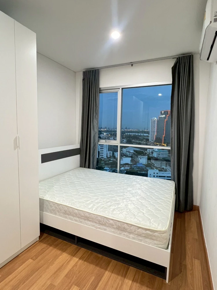 For rent Lumpini Place Rama 3-Riverine 1 bedroom 1 bathroom, good location, beautiful city view from high floor, book now