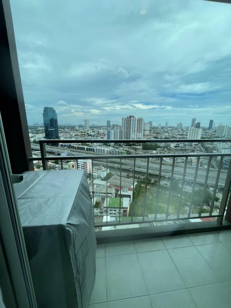 For rent: Lumpini Place Ratchada-Sathu, ready to move in, 26th floor, city view, great price, you definitely can't miss it.