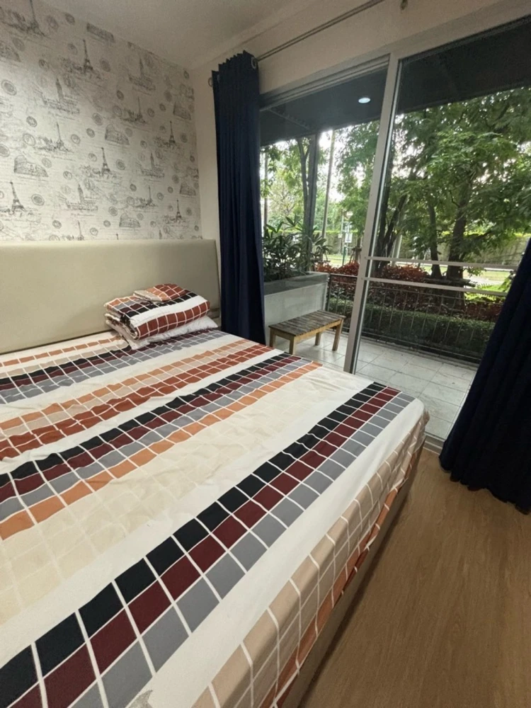 ให้เช่า Lumpini Place Srinakarin-Huamak Station ห้องแต่งครบ น่าอยู่ จองเลย