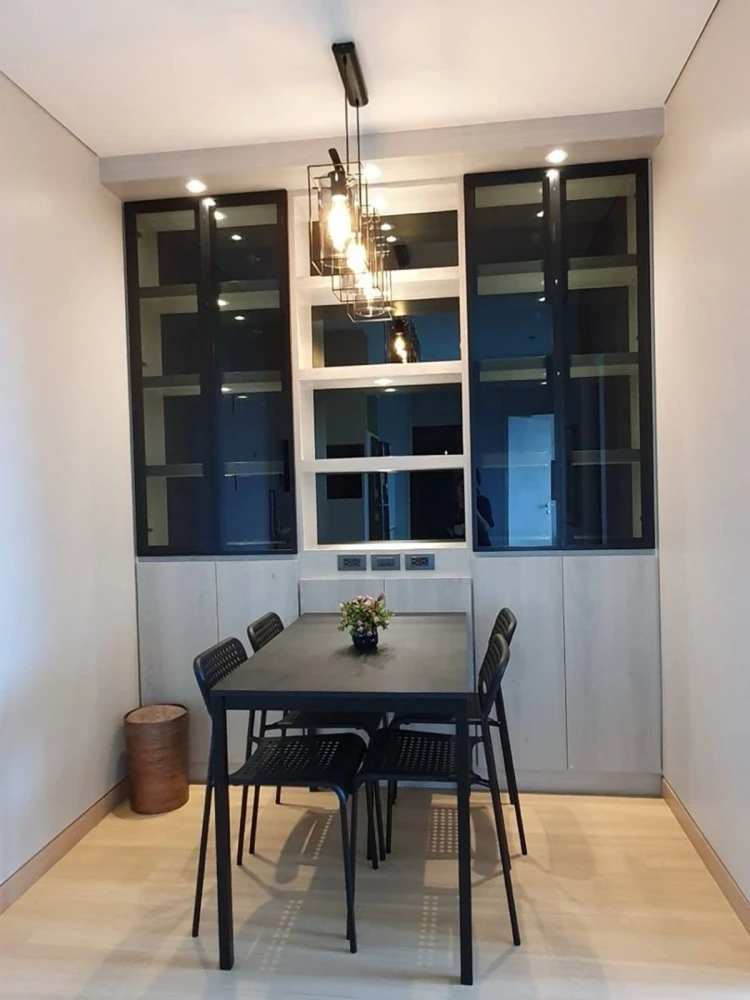 For rent: Lumpini Suite Phetchaburi-Makkasan, 23rd floor, fully furnished, ready to move in, reserve now.