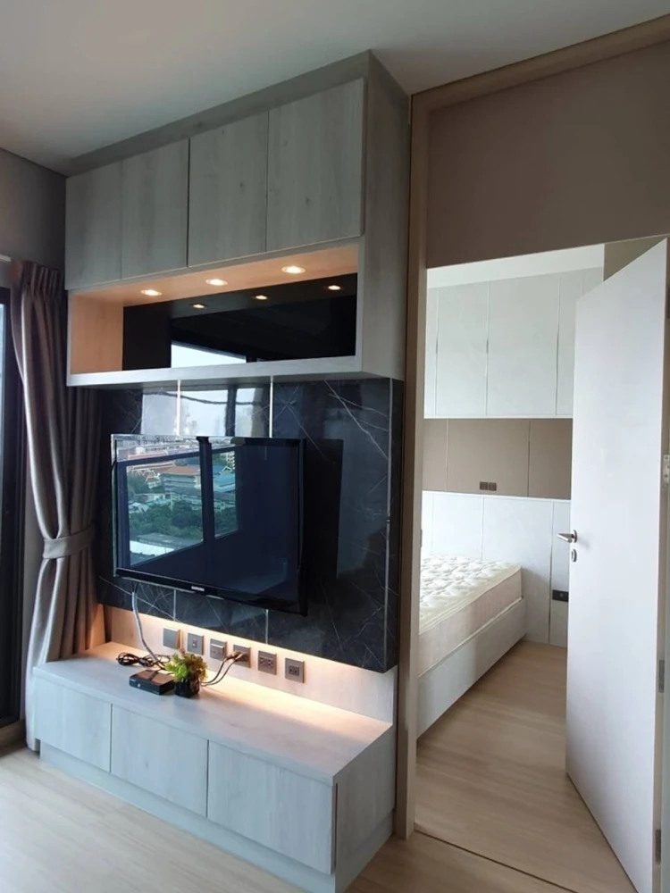 For rent: Lumpini Suite Phetchaburi-Makkasan, 23rd floor, fully furnished, ready to move in, reserve now.