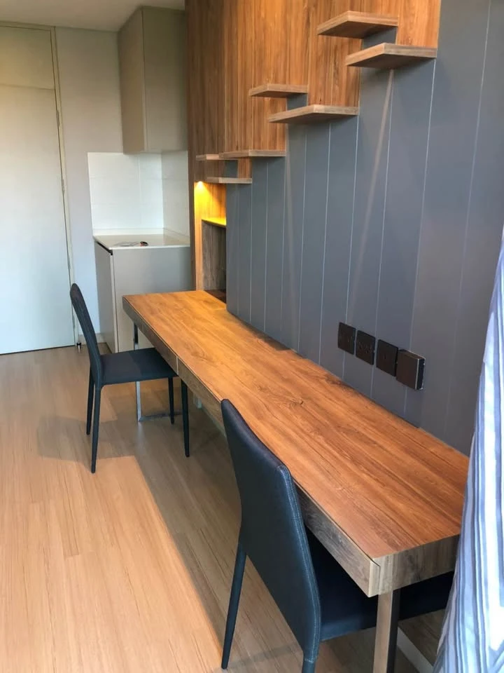 Lumpini suite Phetchaburi-Makkasan for rent, fully furnished with built-in furniture, complete amenities, book now!