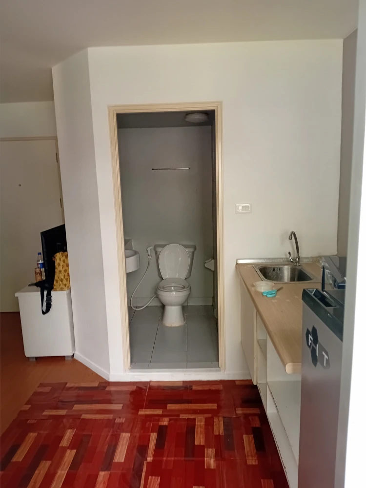 For rent: Lumpini Township Rangsit Klong 1, 1st floor, partitioned room, fully furnished, ready to move in, reserve now!