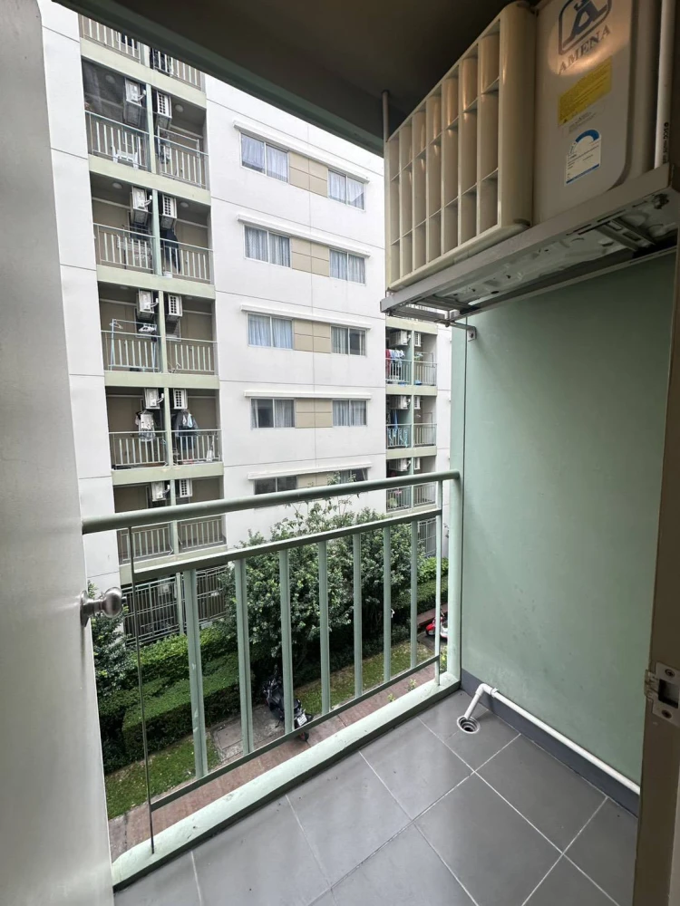 For rent: Lumpini Township Rangsit Klong 1, 3rd floor, fully furnished room, ready to move in, reserve now, don't wait.