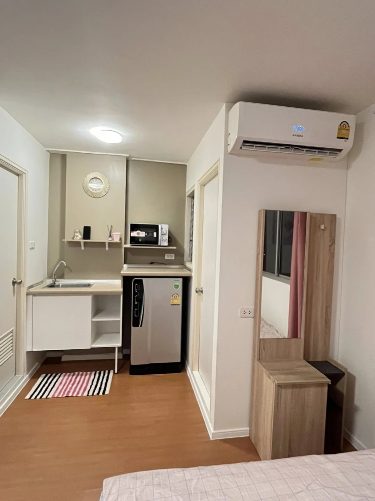 For rent: Lumpini Township Rangsit Klong 1, 4th floor, beautiful room, fully furnished, nice to live in, reserve now, don't miss out!