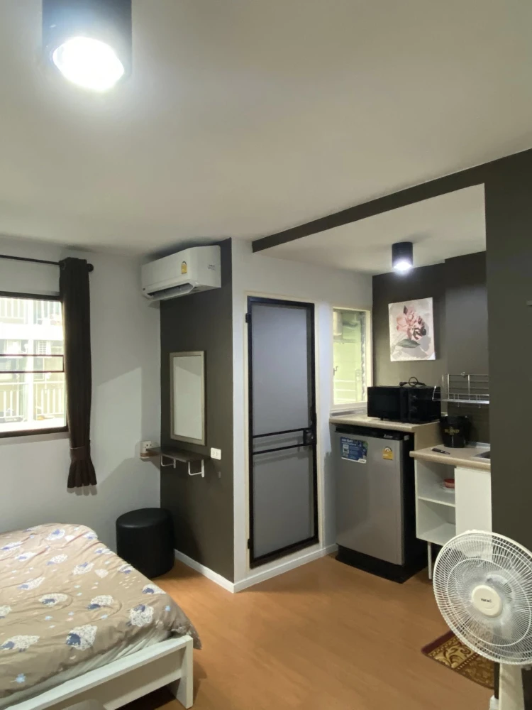 For rent: Lumpini Township Rangsit Klong 1, 4th floor, fully furnished, nice to live in, book now, don't miss out.