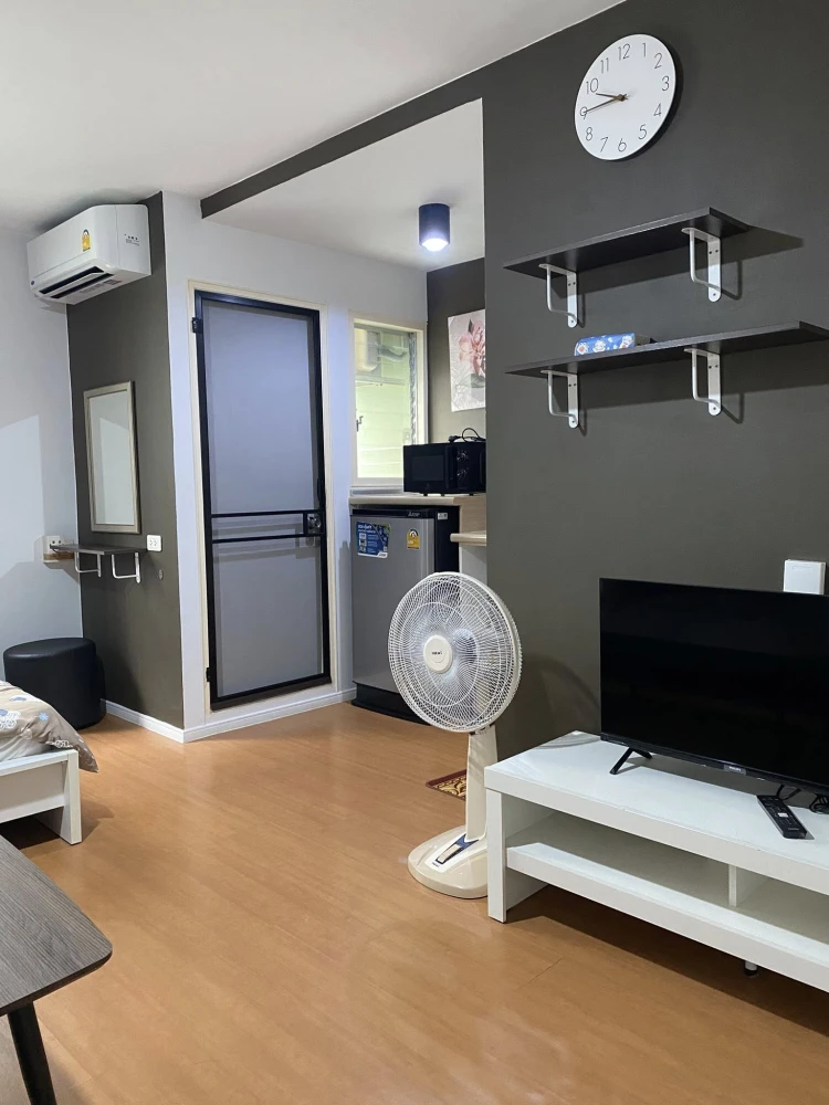 For rent: Lumpini Township Rangsit Klong 1, 4th floor, fully furnished, nice to live in, book now, don't miss out.