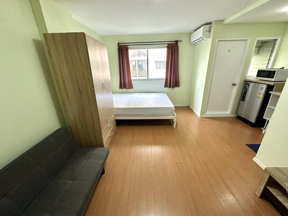 For rent: Lumpini Township Rangsit Klong 1, 4th floor, fully furnished, nice to live in, reserve now, don't wait.