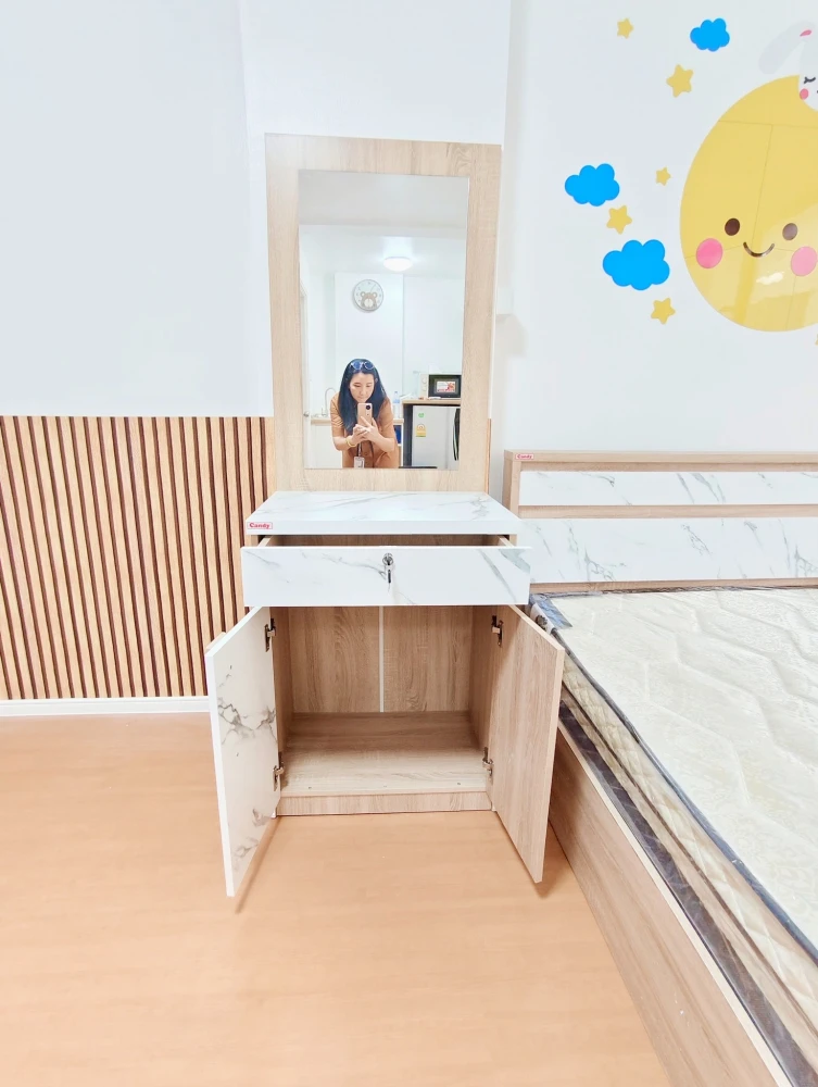 For rent: Lumpini Township Rangsit Klong 1, 5th floor, fully furnished room, nice to live in, reserve now, don't wait.