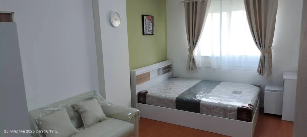 For rent: Lumpini Township Rangsit Klong 1, 5th floor, fully furnished room, nice to live in. If you don't book, you'll really miss out.