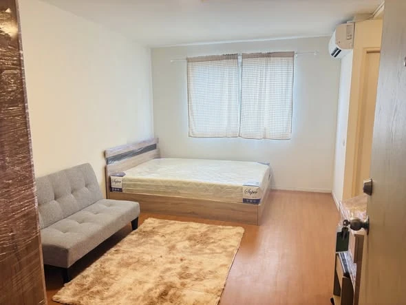 For rent: Lumpini Township Rangsit Klong 1, 5th floor, fully furnished, ready to move in, hurry and reserve now.