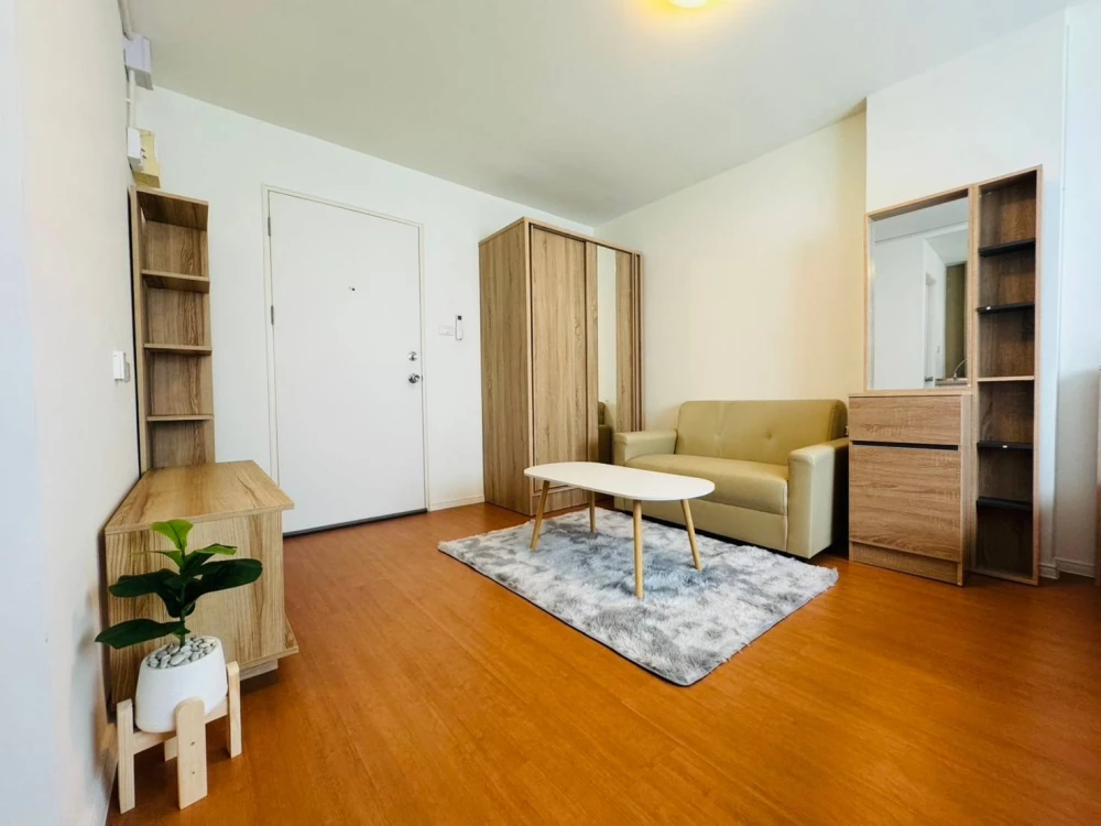 For rent: Lumpini Township Rangsit Klong 1, 6th floor, fully furnished room, nice to live in, reserve now, urgently.