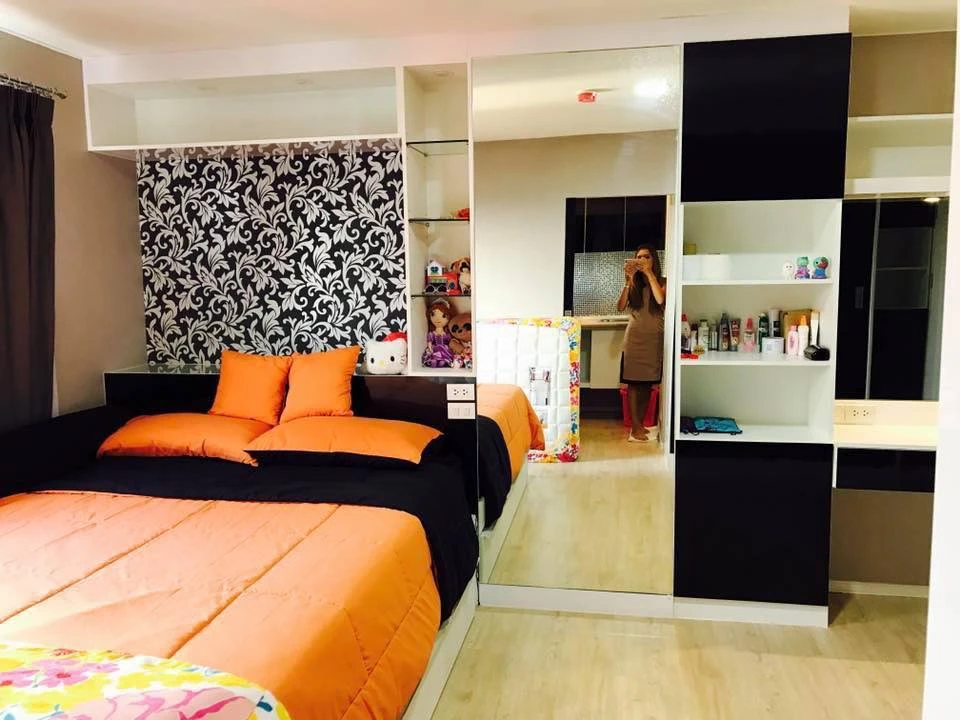 For rent: Lumpini Township Rangsit Klong 1, 8th floor, fully furnished, ready to move in. Reserve now, hurry!