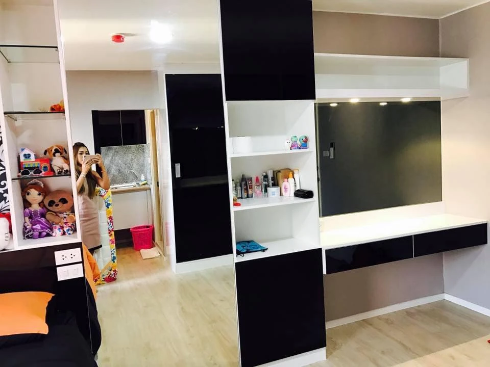 For rent: Lumpini Township Rangsit Klong 1, 8th floor, fully furnished, ready to move in. Reserve now, hurry!