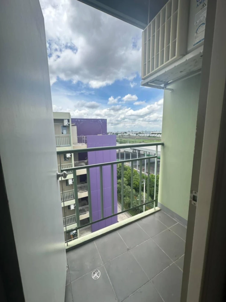For rent: Lumpini Township Rangsit Klong 1, 8th floor, fully furnished room, nice to live in, reserve now, urgently.