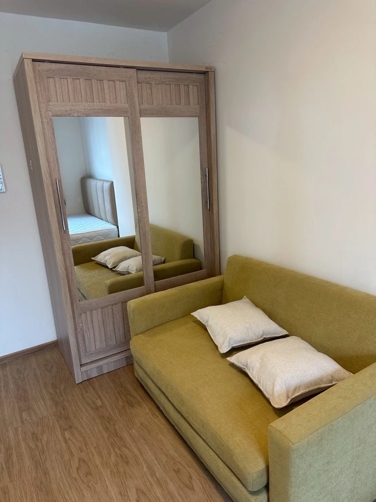 For rent: Lumpini Township Rangsit Klong 1, 8th floor, fully furnished, nice to live in, reserve now, don't delay.