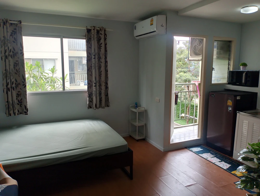 For rent: Lumpini Township Rangsit Klong 1, corner room, nice room, fully furnished, reserve now, hurry!