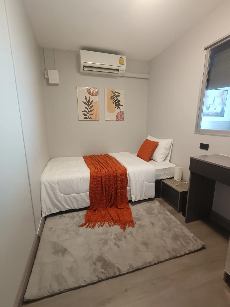 For rent: Lumpini Township Rangsit Klong 1, beautiful room, excellent condition, modern style decoration, complete built-in furniture, reserve now.