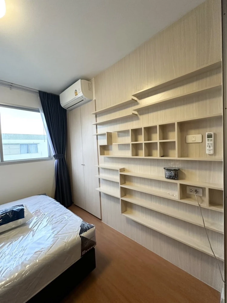 For rent Lumpini township Rangsit Klong 1 room, 1 bedroom, separate from living room, 8th floor (top floor), must arrange.