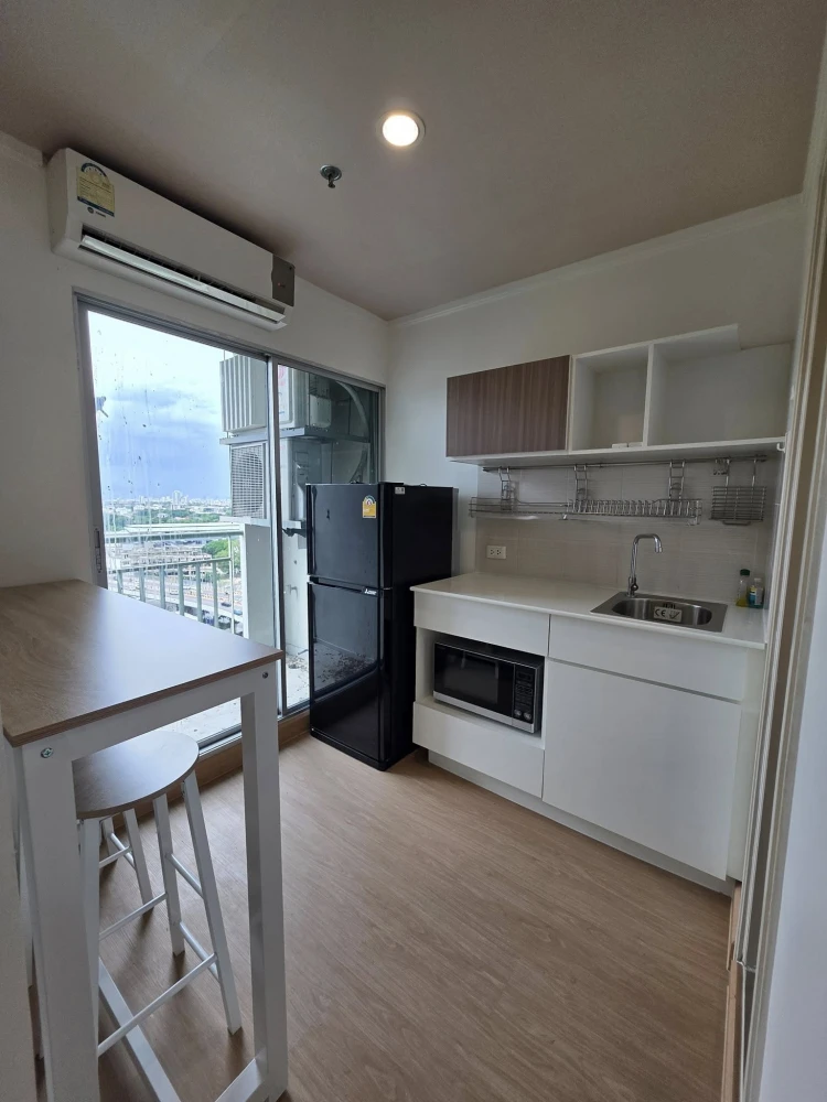 For rent: Lumpini Ville Chaengwatthana-Pakkret Station, high floor, ready to move in, fully furnished, hurry and reserve now+++