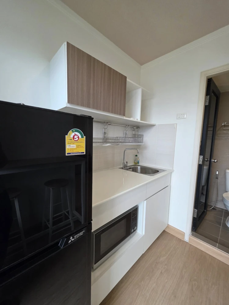 For rent: Lumpini Ville Chaengwatthana-Pakkret Station, high floor, ready to move in, fully furnished, hurry and reserve now+++