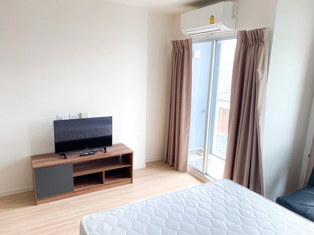 For rent: Lumpini Ville Chaengwatthana-Pakkret Station, ready to move in, fully furnished, affordable price, reserve now!