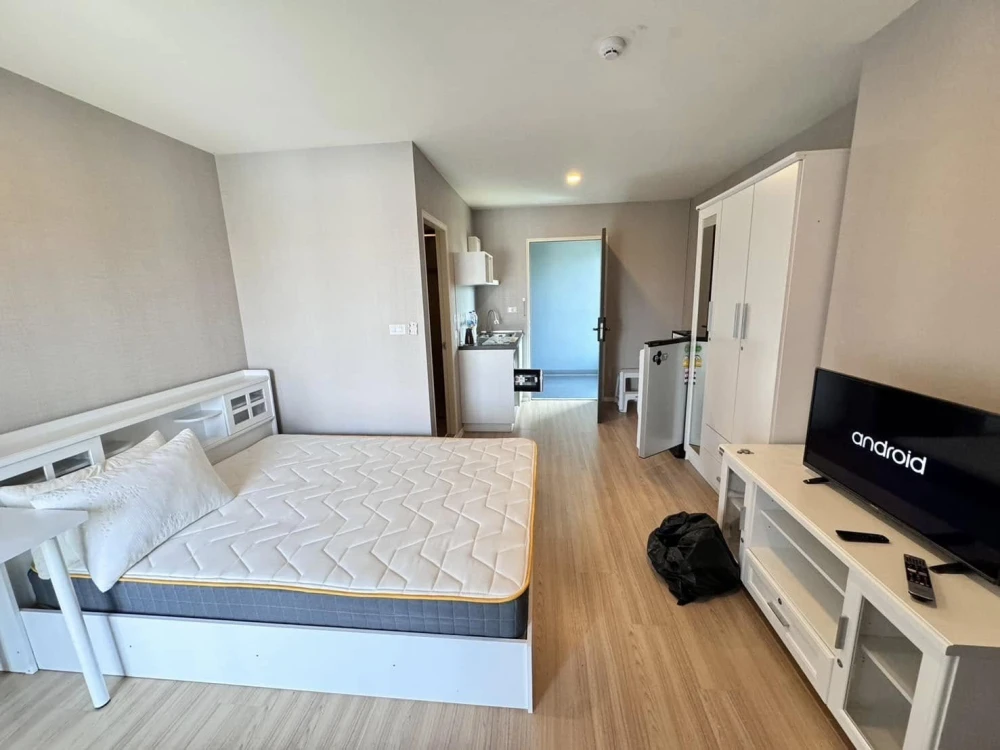 For rent: Lumpini Ville Chaengwatthana Pakkret, 5th floor, fully furnished, nice to live in, book now.