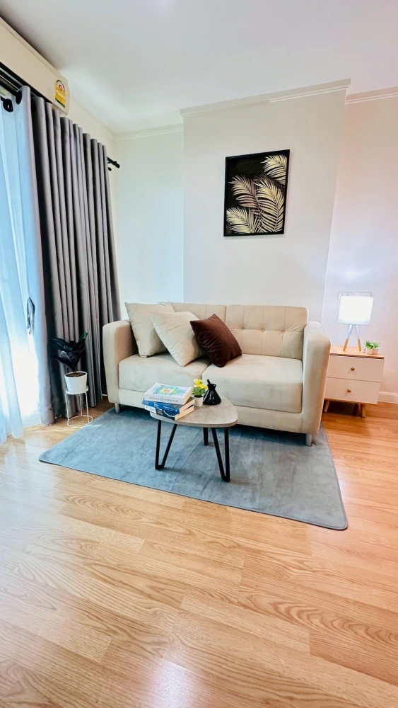 For rent: Lumpini Ville Chaengwatthana Pakkret. Beautiful view, fully furnished, ready to move in. Book now before it's too late!
