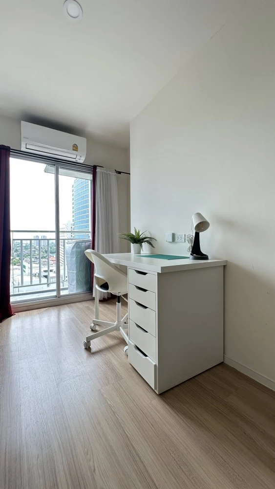 For rent: Lumpini Ville Chaengwatthana Pakkret, ready to move in, fully furnished, affordable price, reserve now!