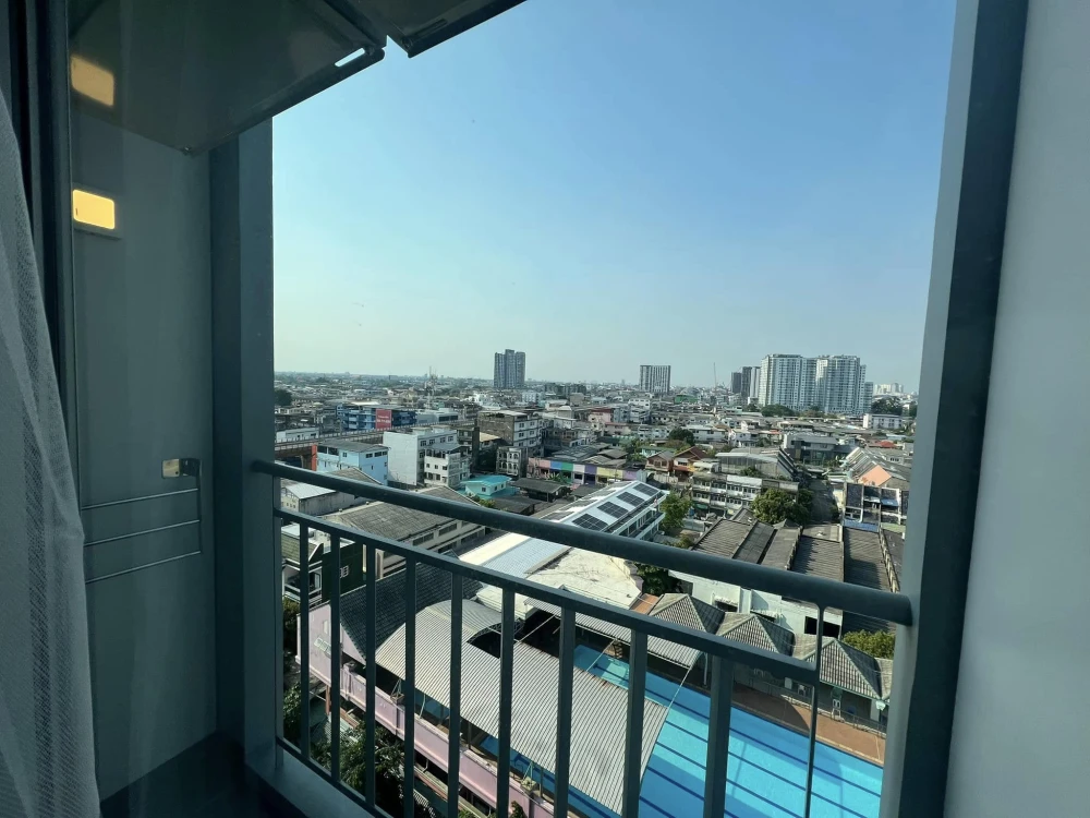For rent Lumpini Ville Charan-Fai Chai, 10th floor, fully furnished room, ready to move in, book now, don't miss out.