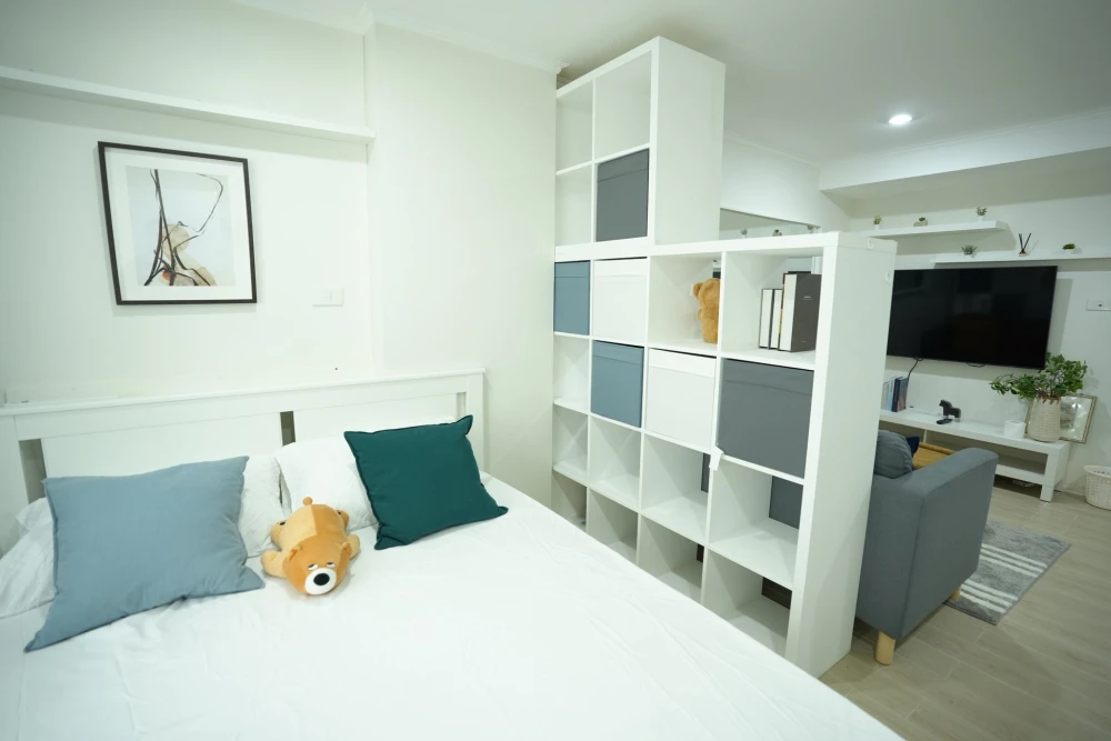 Lumpini Ville Cultural Center Studio for rent, great location, fully furnished and equipped, book now!