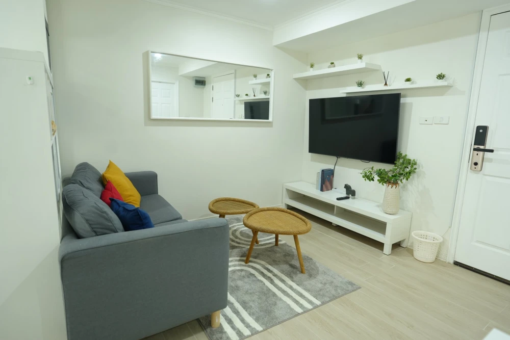 Lumpini Ville Cultural Center Studio for rent, great location, fully furnished and equipped, book now!