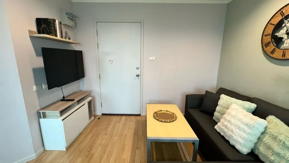 For rent: Lumpini Ville Naklua - Wongamat, 11th floor, open view, fully furnished, nice to live in, reserve now.