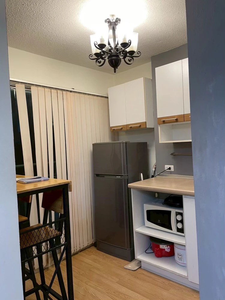 For rent: Lumpini Ville Onnut – Ladkrabang, 1 bedroom apartment. Decorated in a coordinated theme and fully furnished. Don't miss out!