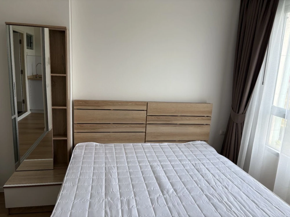For rent: Lumpini Ville Onnut – Ladkrabang, 4th floor, fully furnished, ready to move in. Book now!