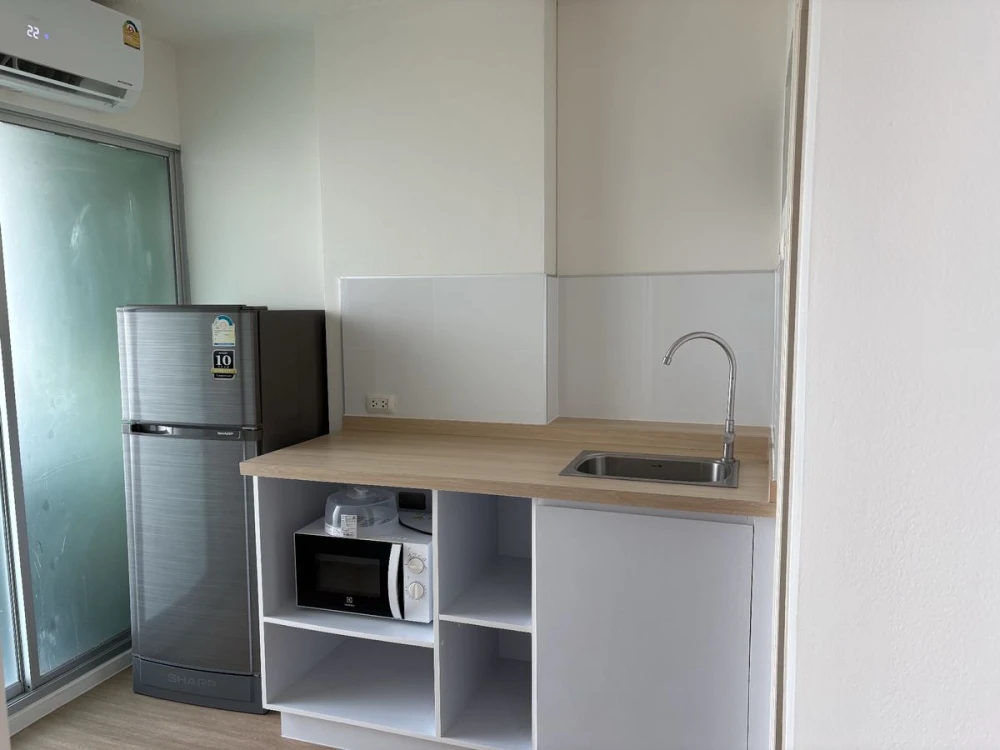 For rent: Lumpini Ville Onnut – Ladkrabang, 4th floor, fully furnished, ready to move in. Book now!
